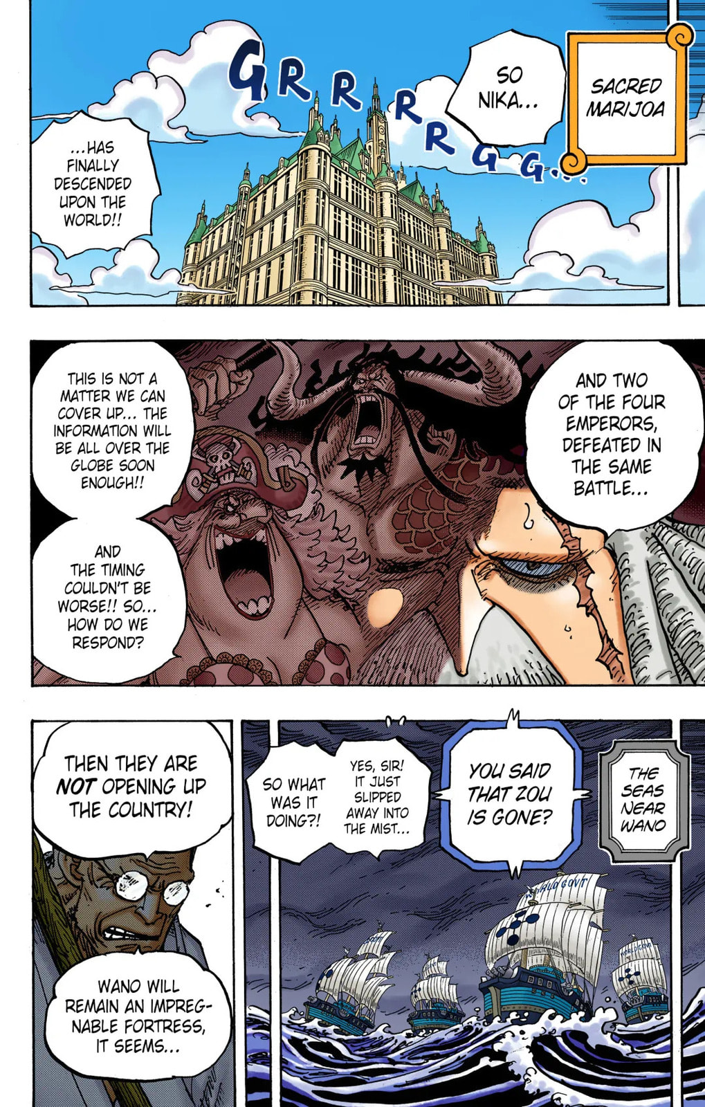 One Piece Digital Colored Chapter 1052 image 02